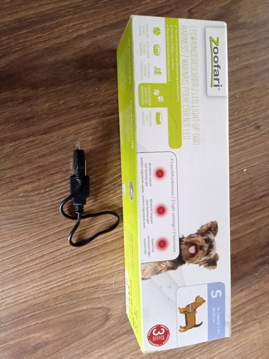 Szelki LED dla psa