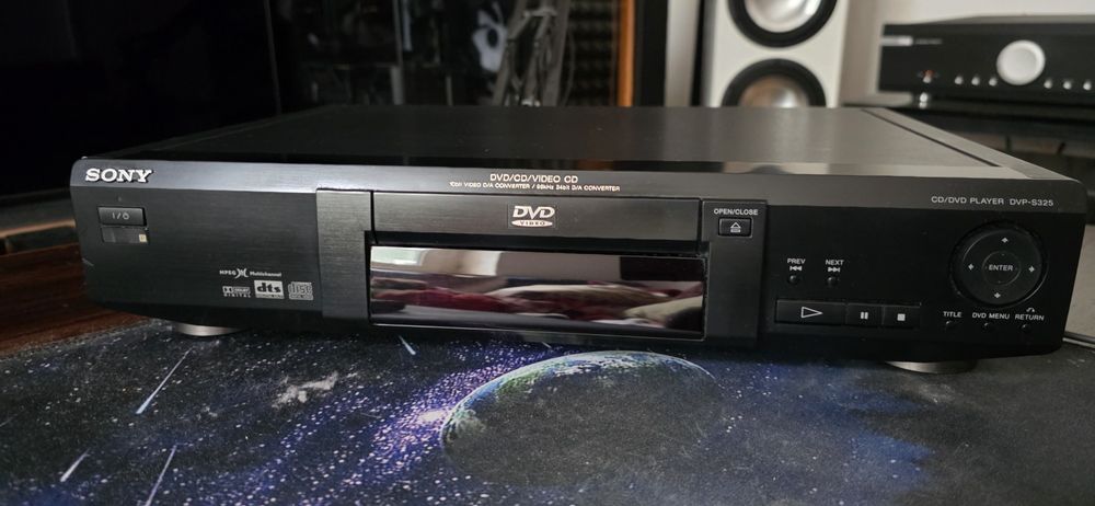 Sony dvp s 325 dvd cd video cd