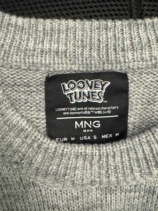 Святковий чоловічий светр Looney Tunes від Mango рр M