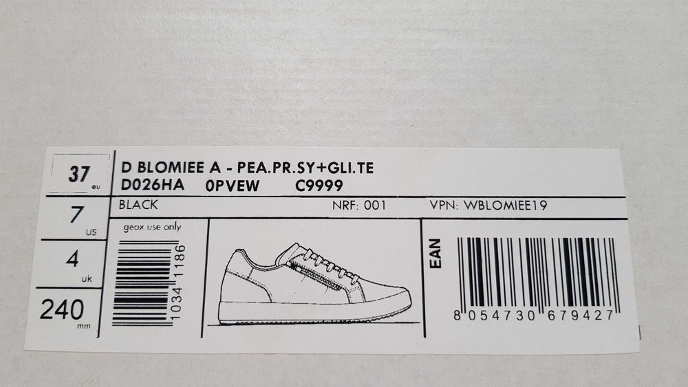 Sneakersy damskie GEOX