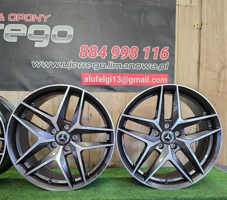 NOWE ALUFELGI MERCEDES 19x5x112-Cla,Cle,Cls,Gla,Klasa a,e (ET32 i 43)
