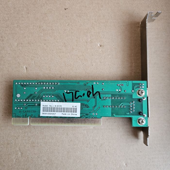 Karta sieciowa PCI fast ethernet Realtek RTL8139D