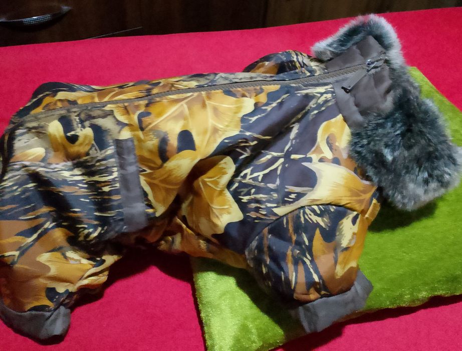Теплый комбез для собак до 10 кг