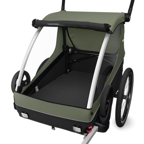 Thule Courier podwójna przyczepka rowerowa wózek spacerowy