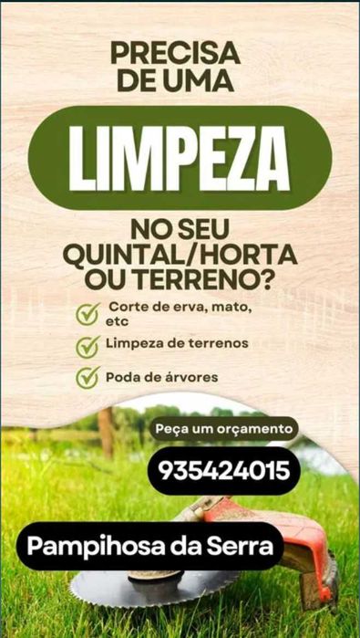 Limpeza de terreno