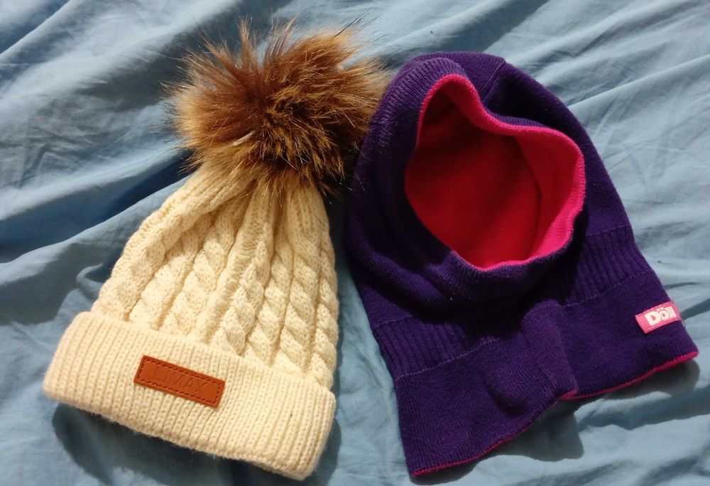 Шапка -шолом 9-12 м, на осінь