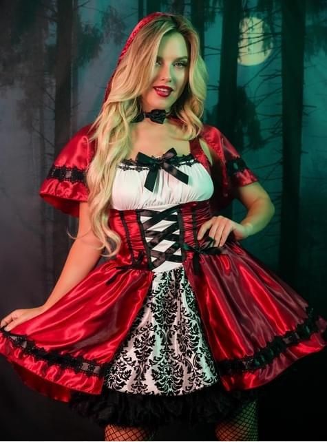 Жіночий еротичний костюм  червоної шапачки розмір л новий