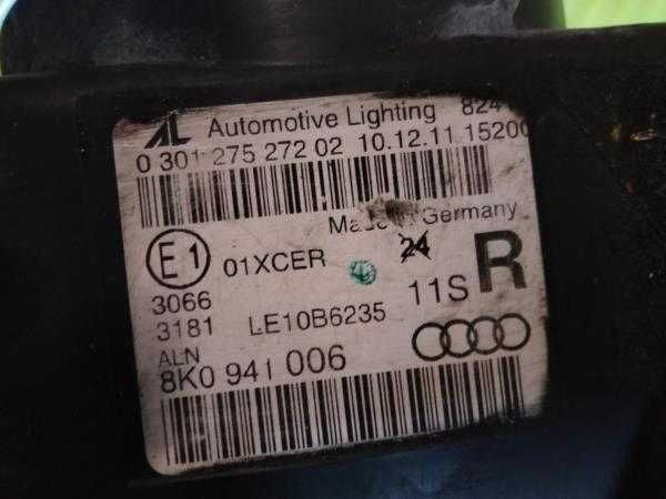 Ótica Dto AUDI A4 (8K2, B8)