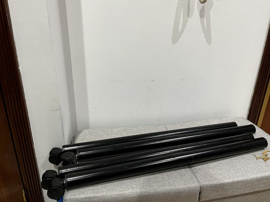 4 Pernas secretária IKEA Adils com rodas