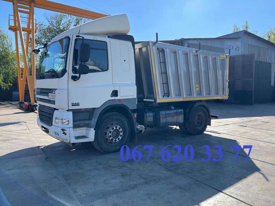 Переобладнання на самоскид daf  man volvo  scania
