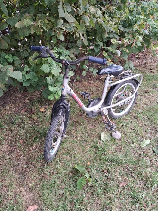 Rower 16 cali Kettler szary czarny 3-6lat