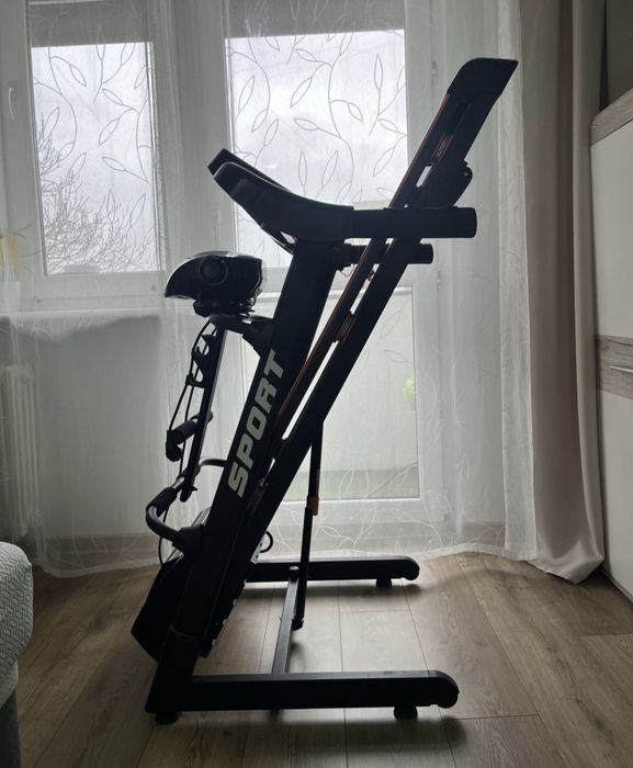 Składana bieżnia elektryczna z masażerem Transport Wniesienie