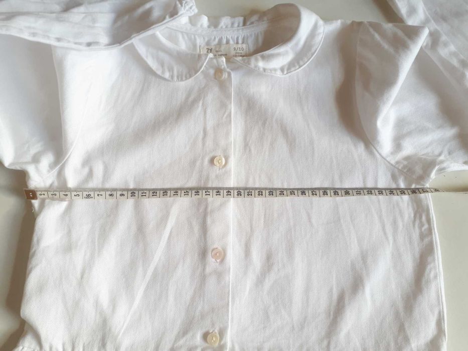 Blusa branca Zippy // menina 9-10 anos // impecável
