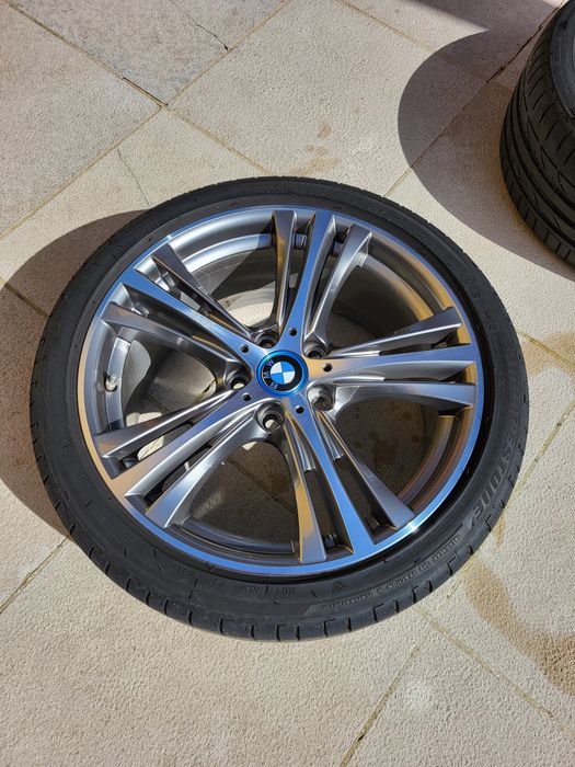 Jantes originais BMW 19" Orbit  Grey com bridgestone Potenza