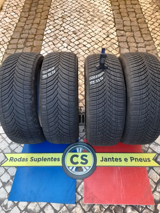 Pneus 195/55R16 Michelin e GoodYear