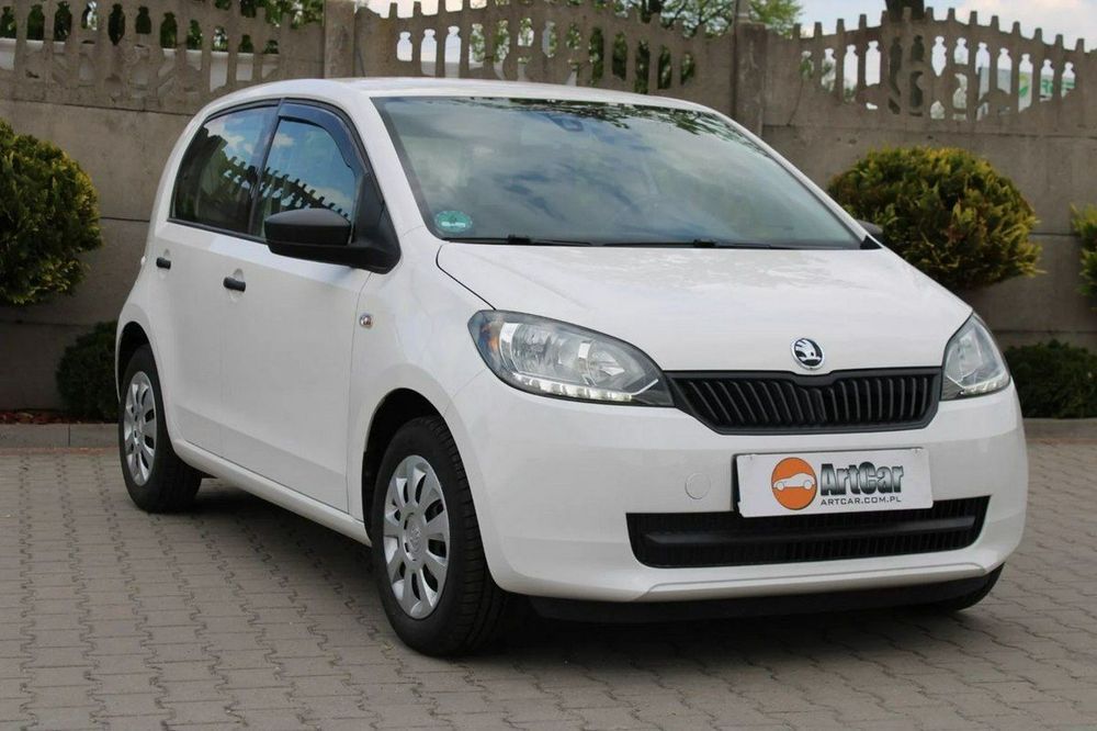Skoda Citigo Lift 1.0 Benz. 60Km 2017Rok Przebieg Km 2 Kpl. Kół