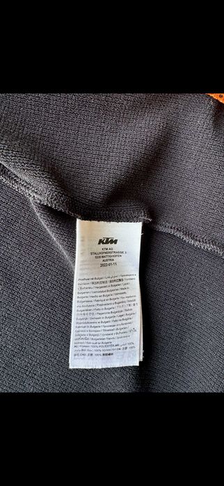 мото лонгслів КТМ