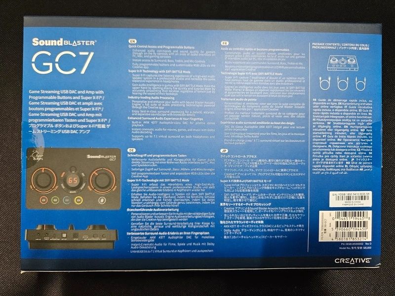 Creative Soundblaster GC7