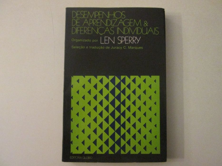 Desempenhos de aprendizagem & diferenças individuais- Len Sperry