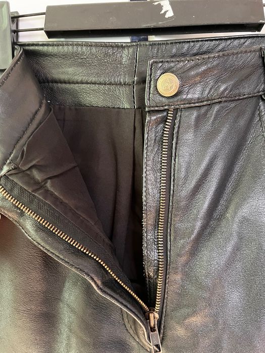 Брюки штани мʼяка натуральна шкіра