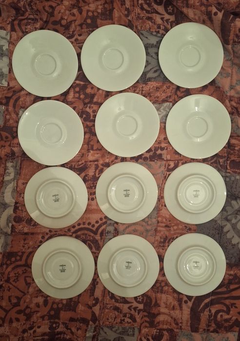 Conjunto completo de 12 chávenas e pires café Lavazza