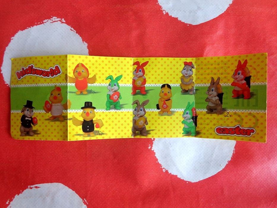 NOWA figurka figurki komplet wielkanoc zajączek miami biedronka