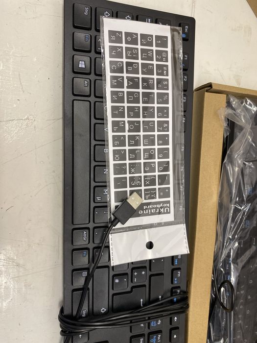 Клавіатура Dell KB216t Multimedia (нова, в упаковці) Кирилиця