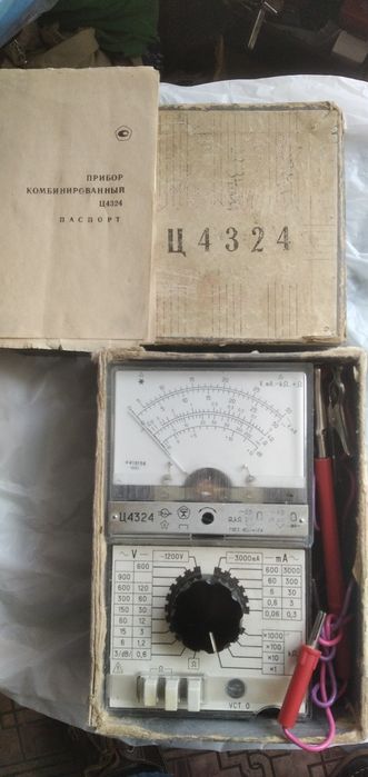 Тестер Ц-4312 или Ц-4324 прибор