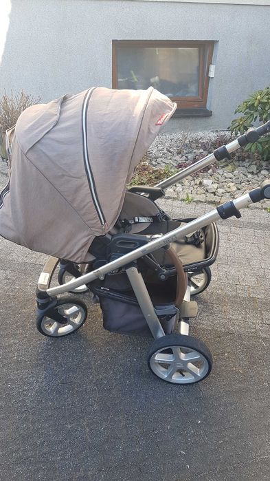 Wózek dziecięcy Espiro Next 3w1 – gondola + spacerówka + nosidełko Cybex