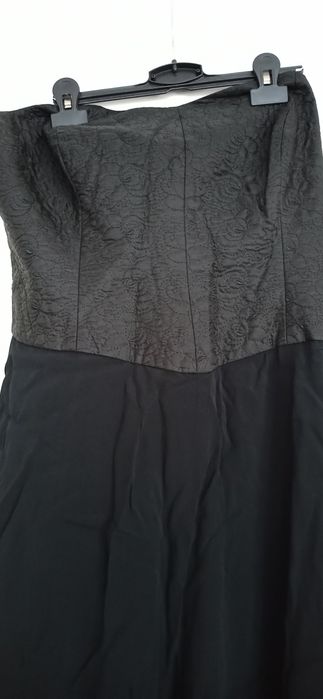 Suknia gorsetowa czarna