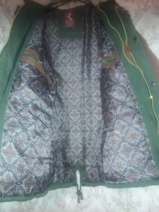 Мужская парка куртка размер 48