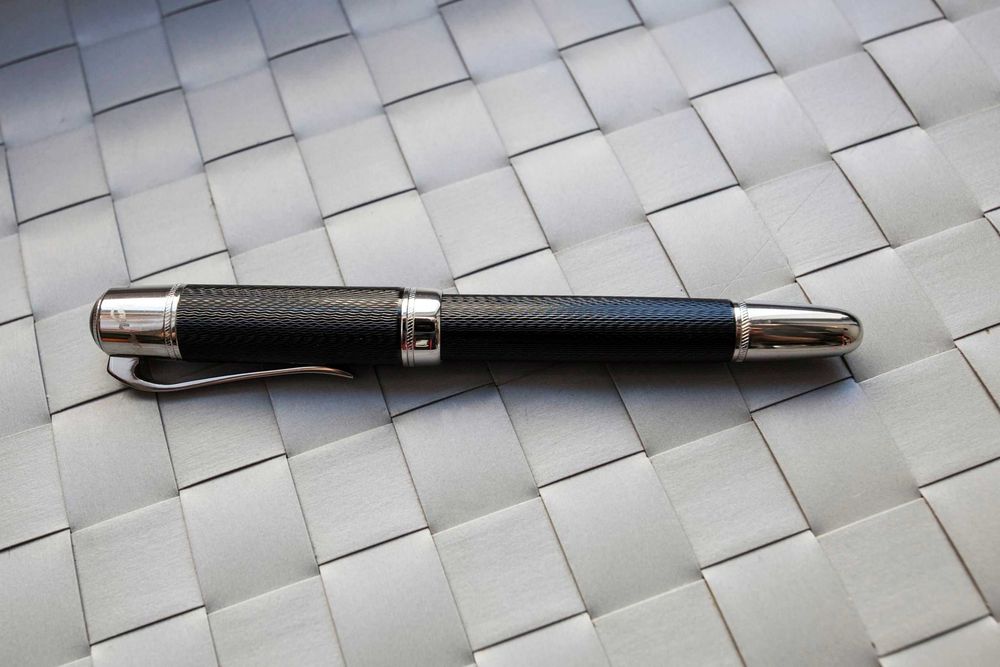 Pióro MONTBLANC Jules Verne MONT BLANC czarne wieczne Fountain + Etui