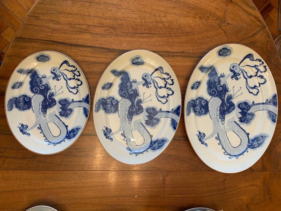 Serviço de jantar "Blue Dragon" Vista Alegre (Mottahedeh / Tiffany)