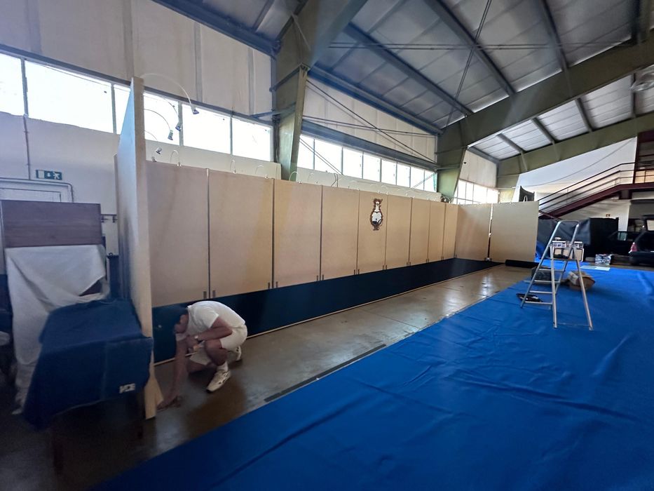 Paredes de exposição e eventos