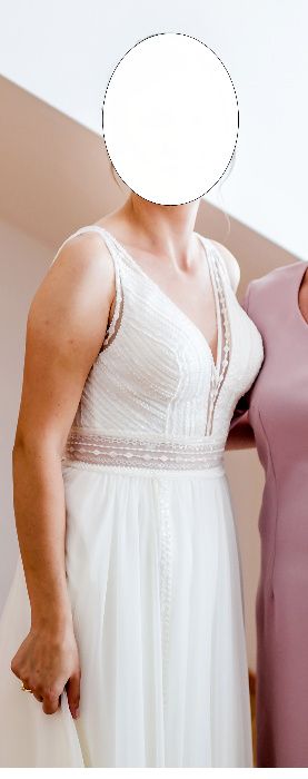 Suknia ślubna offwhite