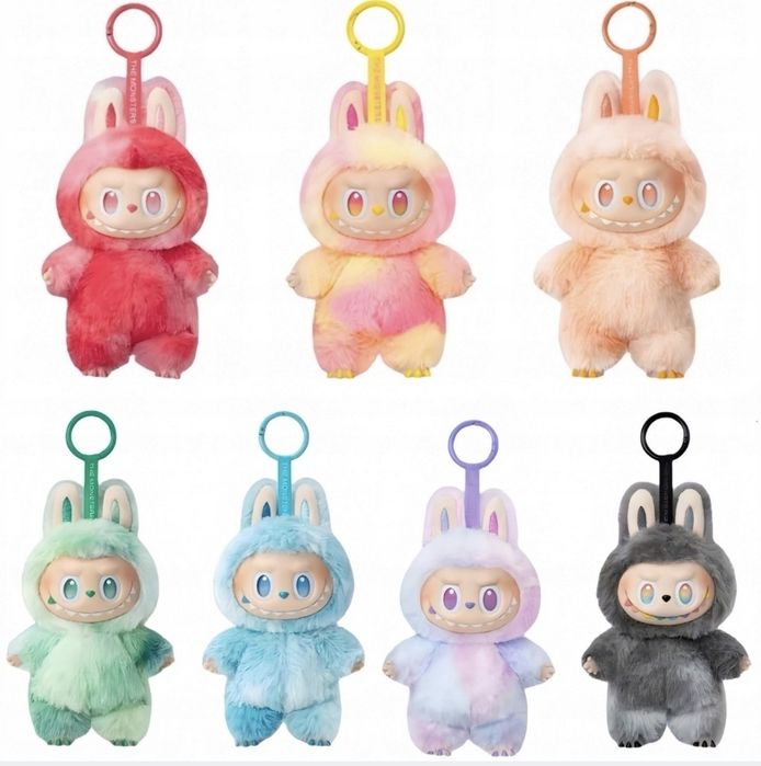 LABUBU BRELOK The Monsters  Pluszowa Maskotka Najnowsza Seria NEONOWE