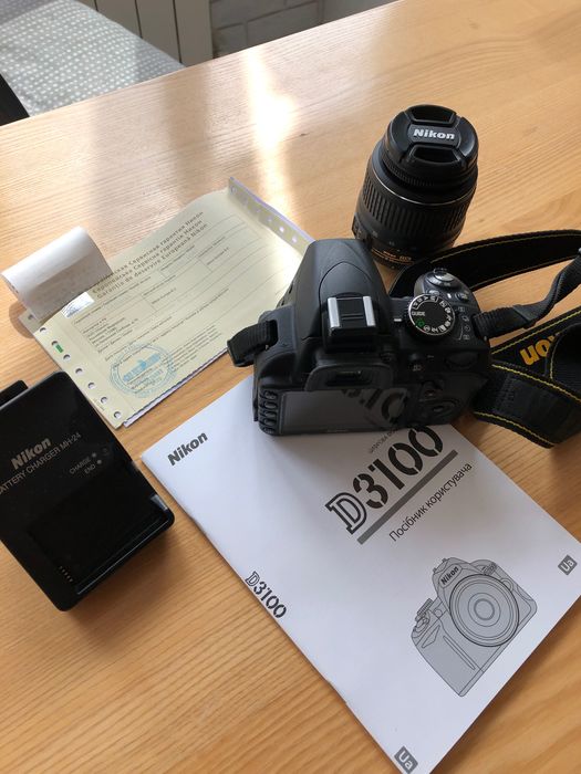 Фотоапарат Nikon D3100 Kit 18-55 б/в