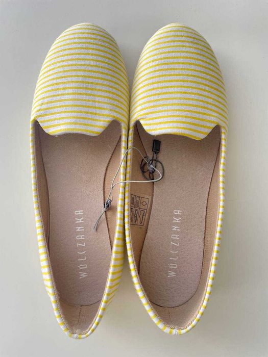 Baleriny damskie, 38 r.