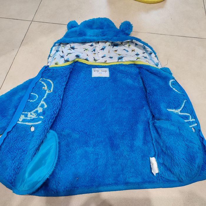 Bluza chłopiec miś ciepła 92