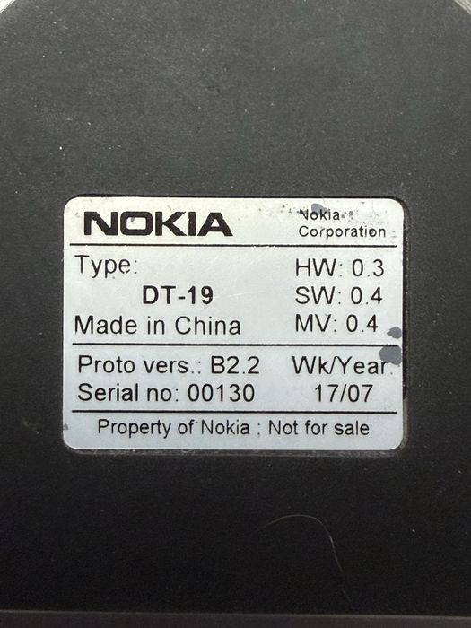 Nokia DT-19 – prototyp B2.2 / Not for sale / kolekcjonerski