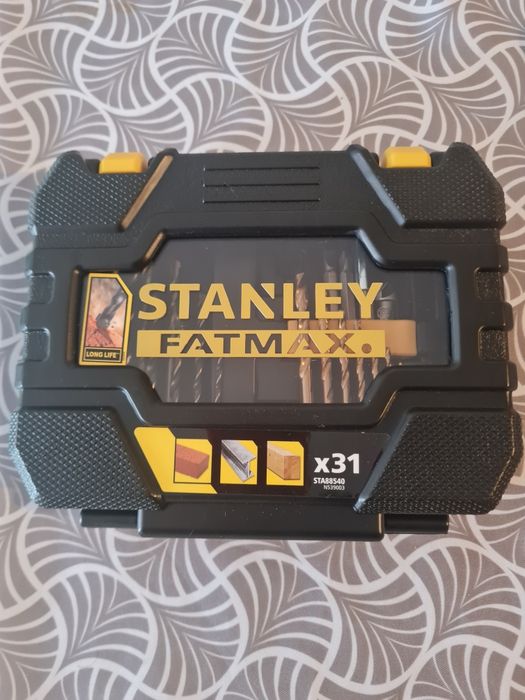 Stanley zestaw bitów i wierteł