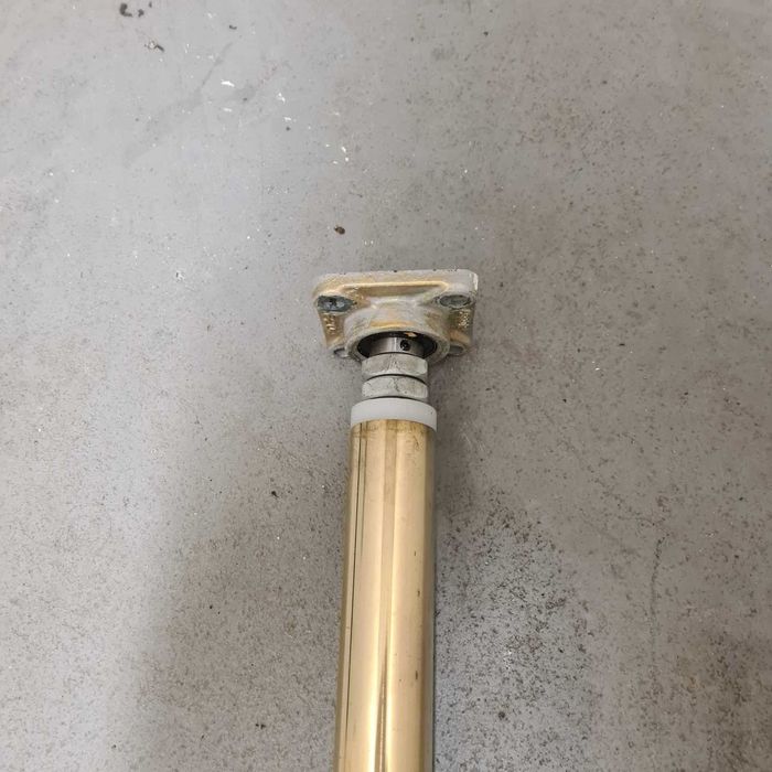 Rura do poledance. Sun Brass, mosiężna, statyczno-obrotowa