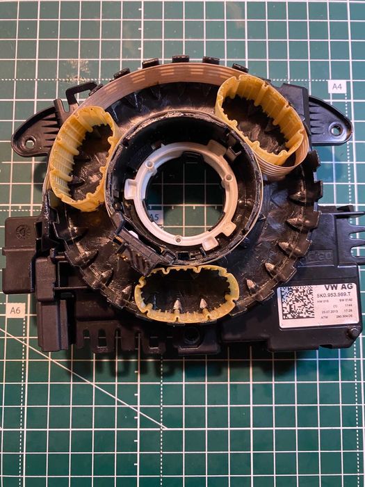 Ремонт шлейфа руля, підрульовий блок 5K0953569,5Q0953569 VW/SKODA/AUDI ...