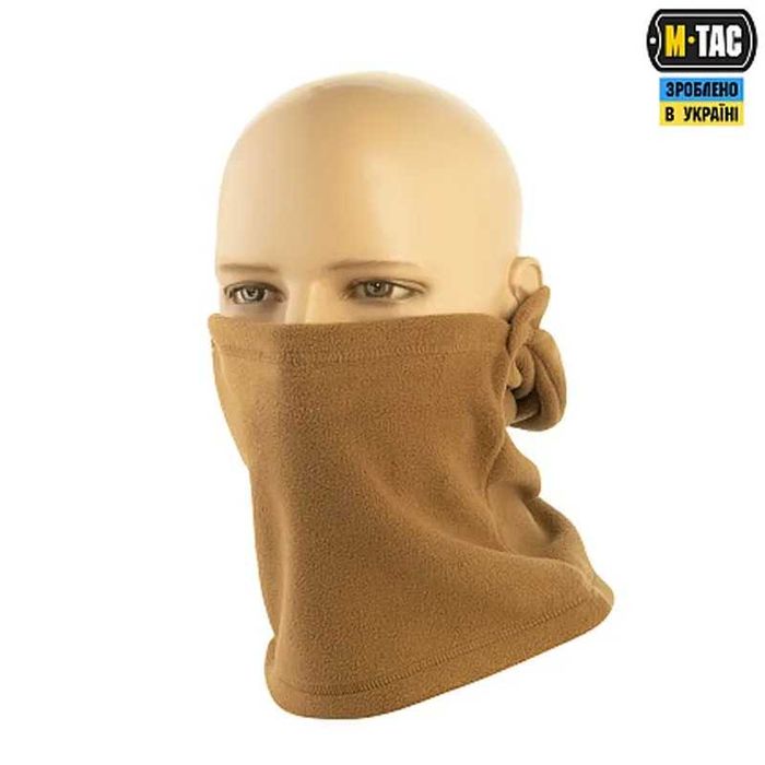 Балаклава-ніндзя M-Tac Elite фліс (320г/м2) Coyote Brown