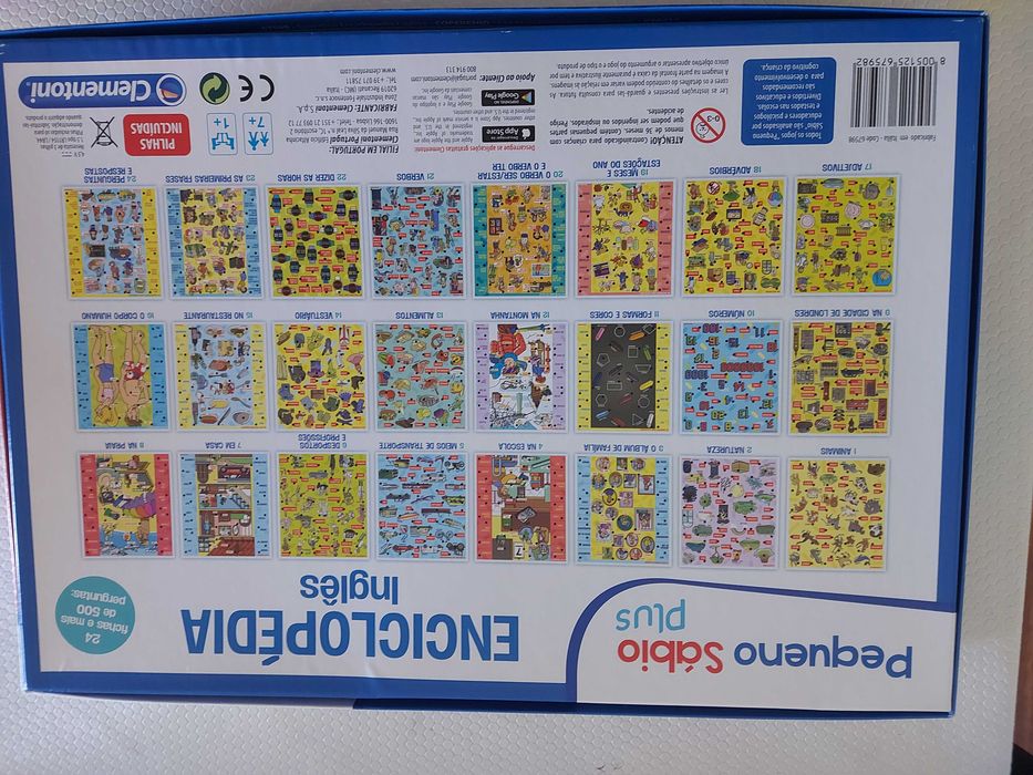 JOGO INTERATIVO - Enciclopédia Inglês - Pequeno Sábio Plus