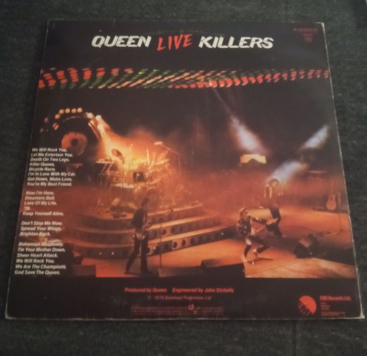 Disco Vinil Original Vintage Queen Live Killer