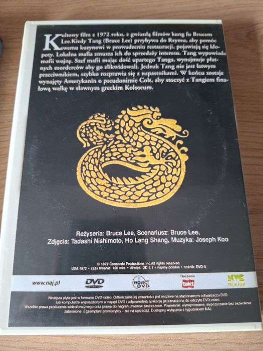 Zestaw dvd bruce lee