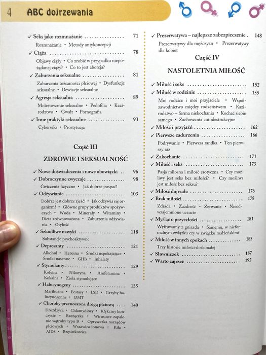 ABC dojrzewania Poradnik dla nastolatków książka dorastanie Madueno