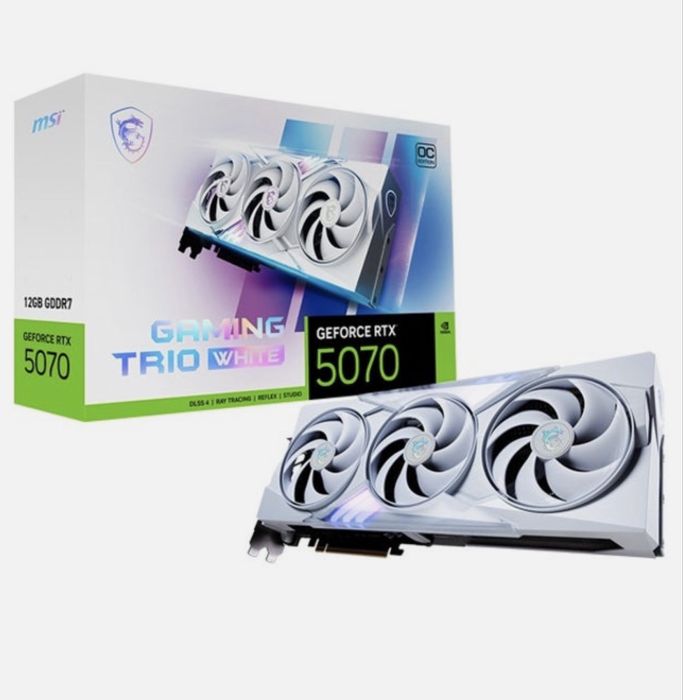 Унікальна rtx5070 msi gaming x trio