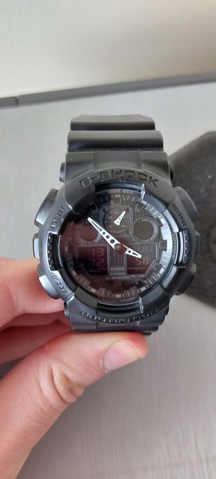 Zegarek CASIO G-Shock GA-100 Czarny